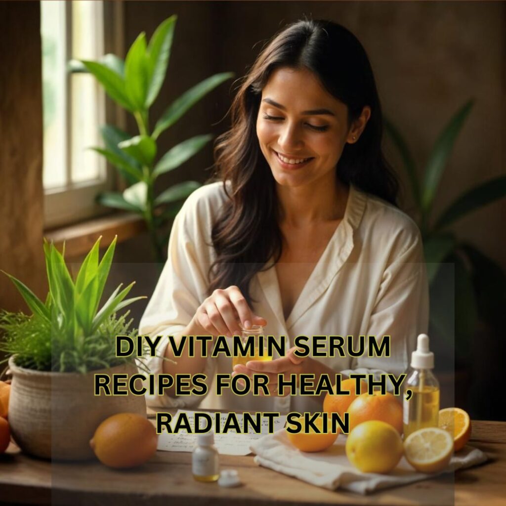 DIY Vitamin Serum Recipes for Healthy, Radiant Skin